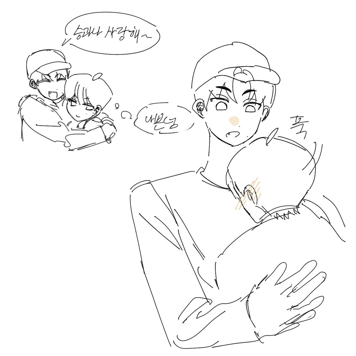 ichan1039150's tweet image. 규부