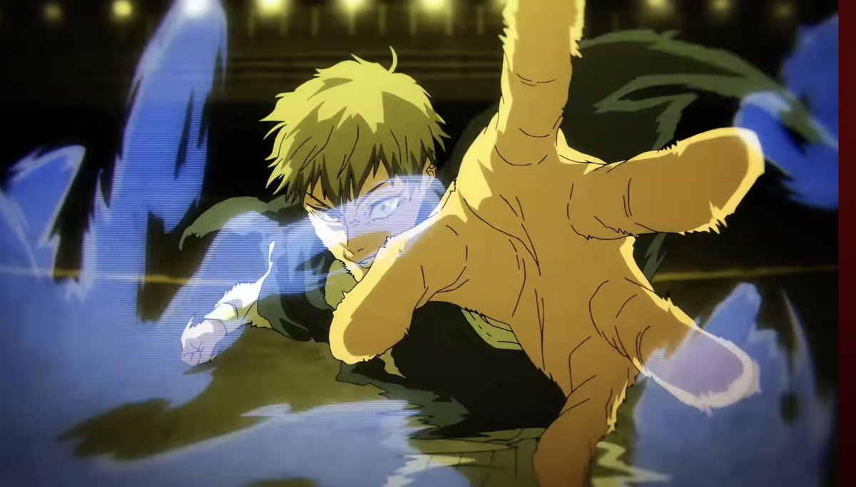 solaramv's tweet image. Saw a comment mention naoya’s projection sorcery’s after images representing digital animation cels while naobito’s are traditional paper cels. This shows the evolution of ct’s similarly to yuji’s shrine being different from sukuna’s while also being fundamentally the same. Cool.