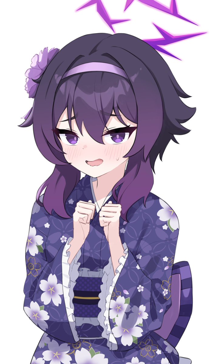 BlueTea1024's tweet image. ハルカ💜
#ブルアカ #BlueArchive