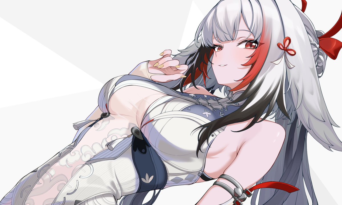 ちゃんと白い葉瞬光も描いたよ 