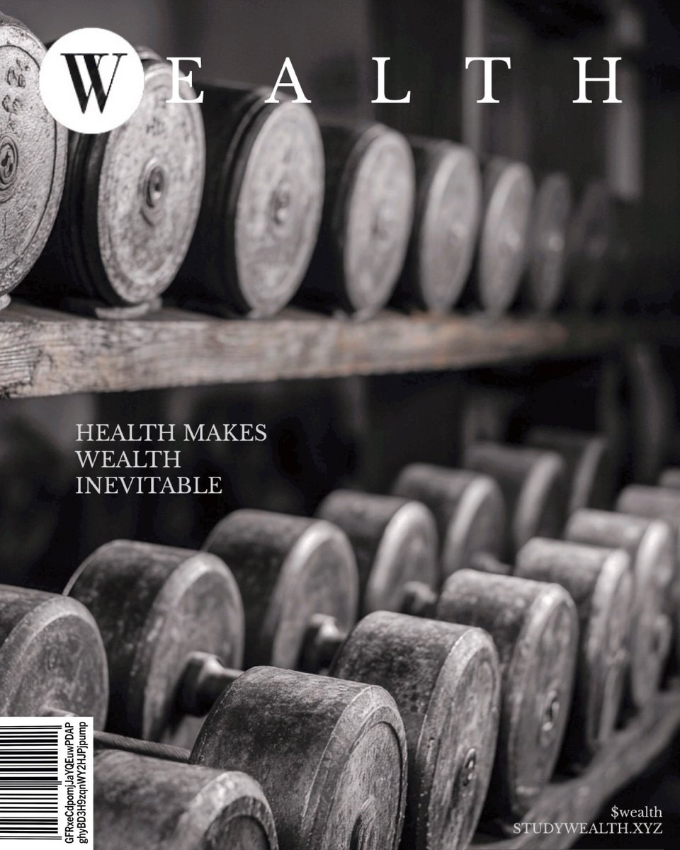 Health and wealth go hand in hand.

$wealth