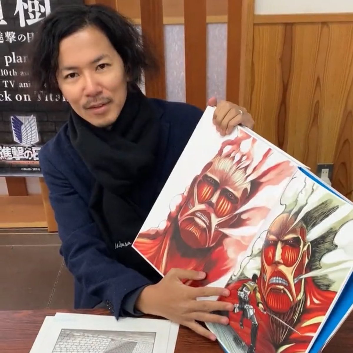gaak_fr's tweet image. 🚨HAJIME ISAYAMA (l’Attaque des Titans) déclare qu'il ne sera jamais capable d'écrire ou de dessiner quelque chose d'aussi bon que SNK :

🗣️ « J'ai tout donné ce que j'avais en moi pour ce manga, si j'essaie il y aura beaucoup d'aspects similaires qui sembleront répétitifs. »