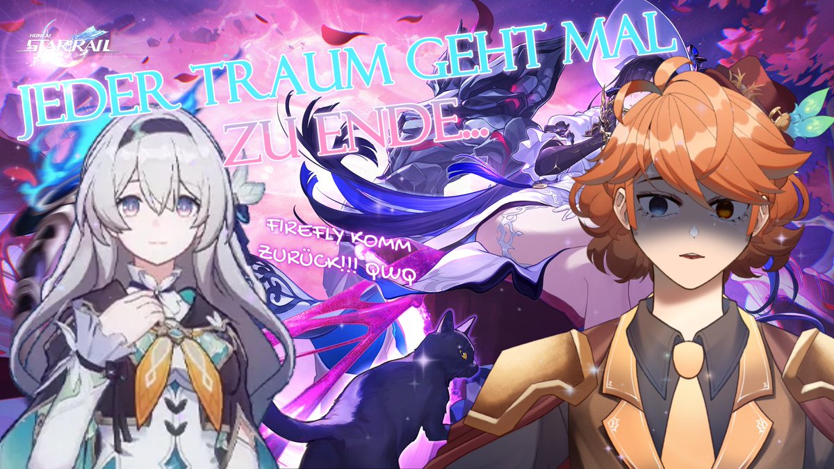 RandomTimeVT's tweet image. ✨𝐖𝐄𝐑𝐃 𝐈𝐂𝐇 𝐃𝐈𝐂𝐇 𝐖𝐈𝐄𝐃𝐄𝐑𝐒𝐄𝐇𝐄𝐍?✨

Ich habe eigentlich gedacht wir würden jemanden wiedersehen… doch könnt es sein, dass das alles nur ein Traum von mir war? QwQ

Anyway ich nehme jede Firefly Szene die ich kriegen kann qwq

Start: 14:00 Uhr!✨