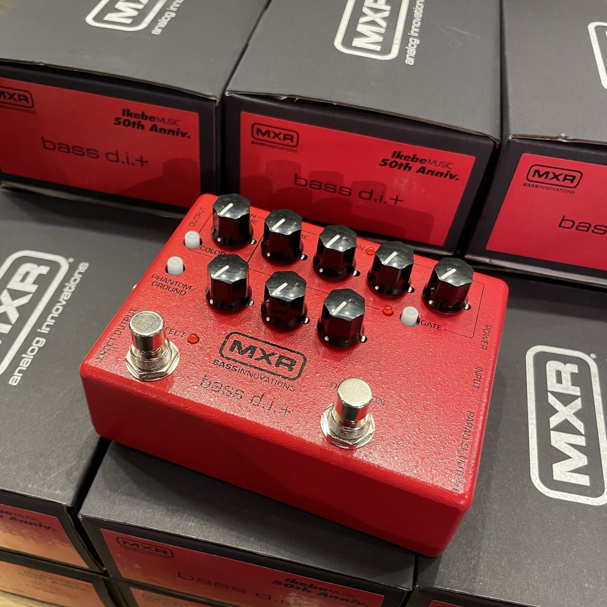 MXR M80 bassd.i.+ 【イケベカラー】 MXR】ベーシストの圧倒的大定番エフェクター『M80 Bass D.I.+』の