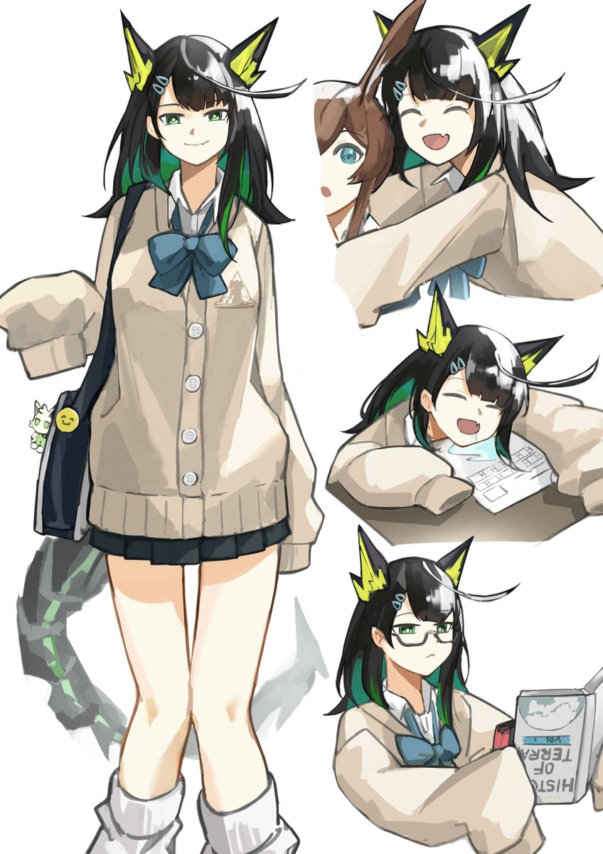 karaage3cl's tweet image. モンちゃん～
#アークナイツ #Arknights #明日方舟