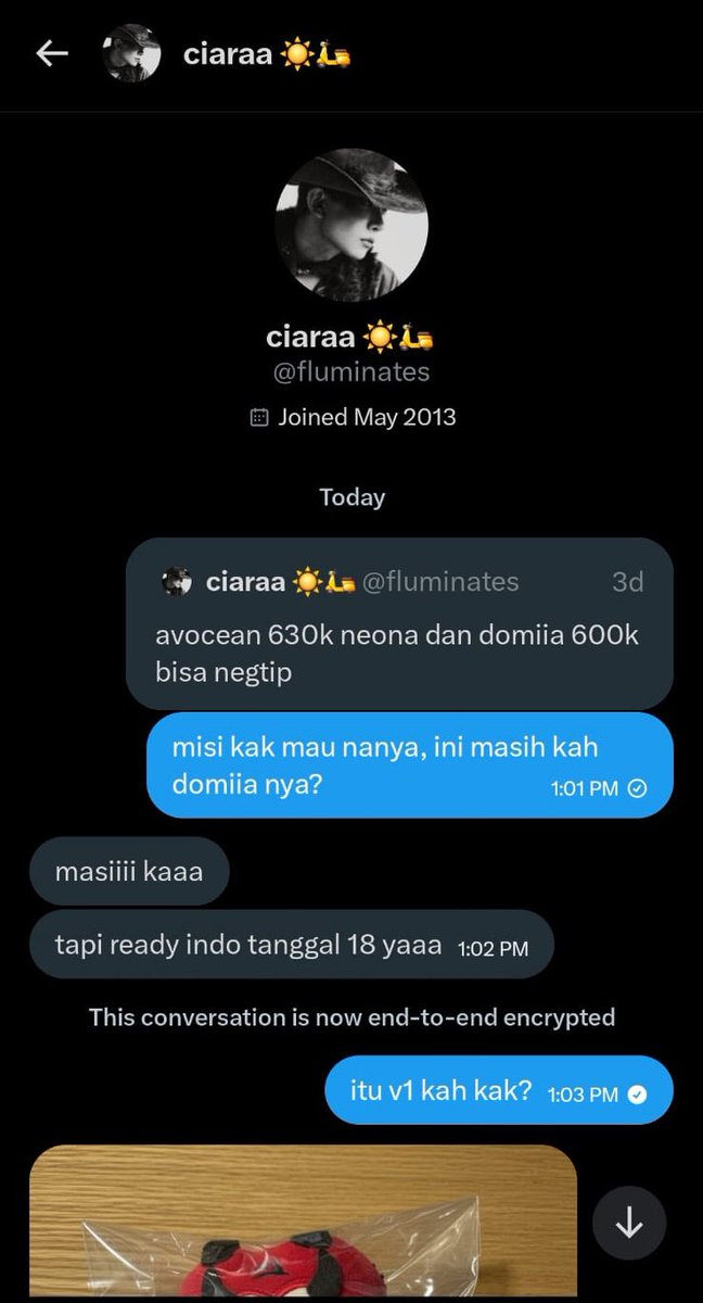 seluxard's tweet image. #thi ❌SCAMMER! BE AWARE GUYS ❌

DIA MASIH AKTIF NAWARIN DOLL, MERCH ME AND THEE, MERCH FANIVAL 

SHOPEEPAY 0895428730364 atas nama ciaraismii// DIA JUGA BLANG GABISA CO OREN ALESANNY OREN DIA EROR MAU PINJEM OREN ORNG

PICT YANG DIA KRIM PERTAMA UDA PERNA D PKE SAMA SCAMMER…