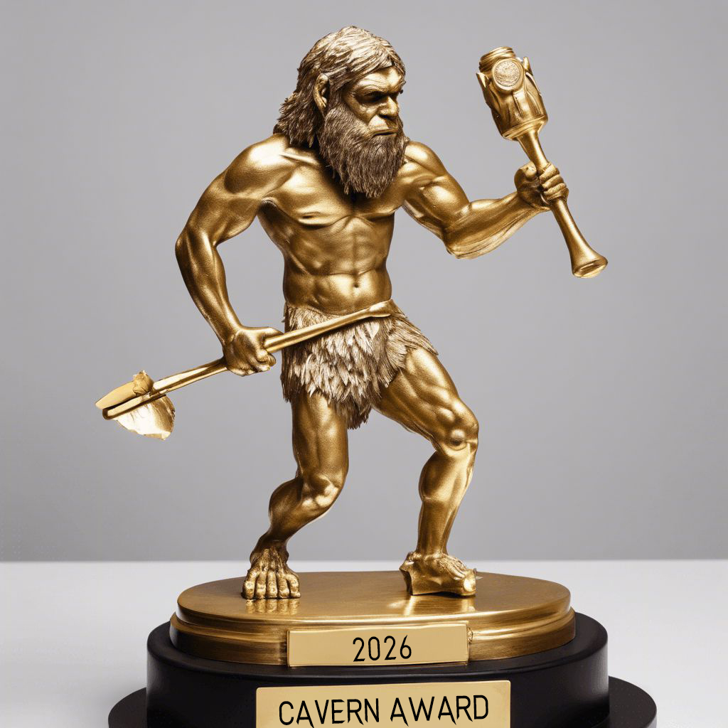 PapaCavernicola's tweet photo. Seguidores y seguidoras, amigos, amigas y desconocidos, siéntense porque la gala de los #CavernAwards 2026 va a comenzar. Han sido unos días duros de preparación pero por fin hemos logrado concertar la fecha con los asistentes, nominados y demás, sin más dilación, allá vamos. https://t.co/rVAJKBYAgH
