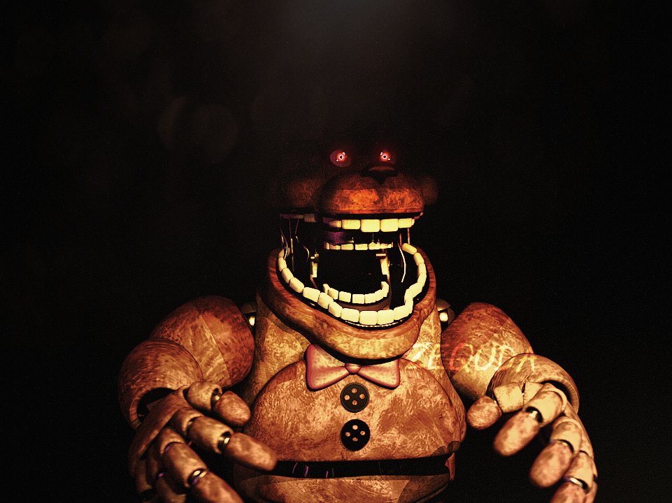 chipmodels's tweet image. sfm port of uralls fredbear
#FNAF