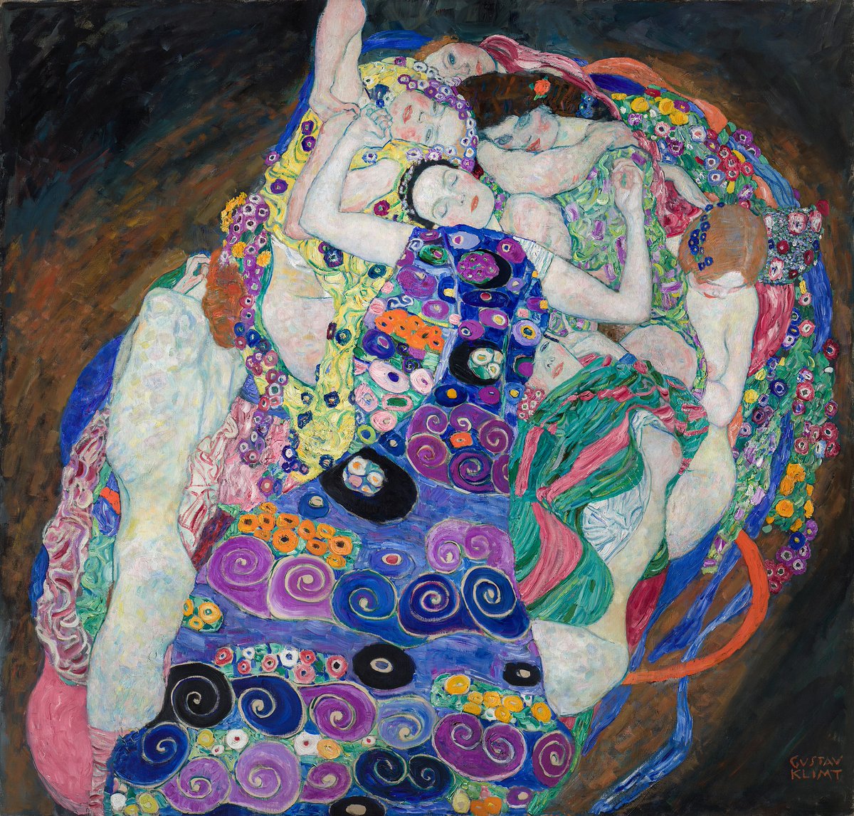 ArtGuide_db's tweet image. Gustav Klimt
The Virgin, 1913