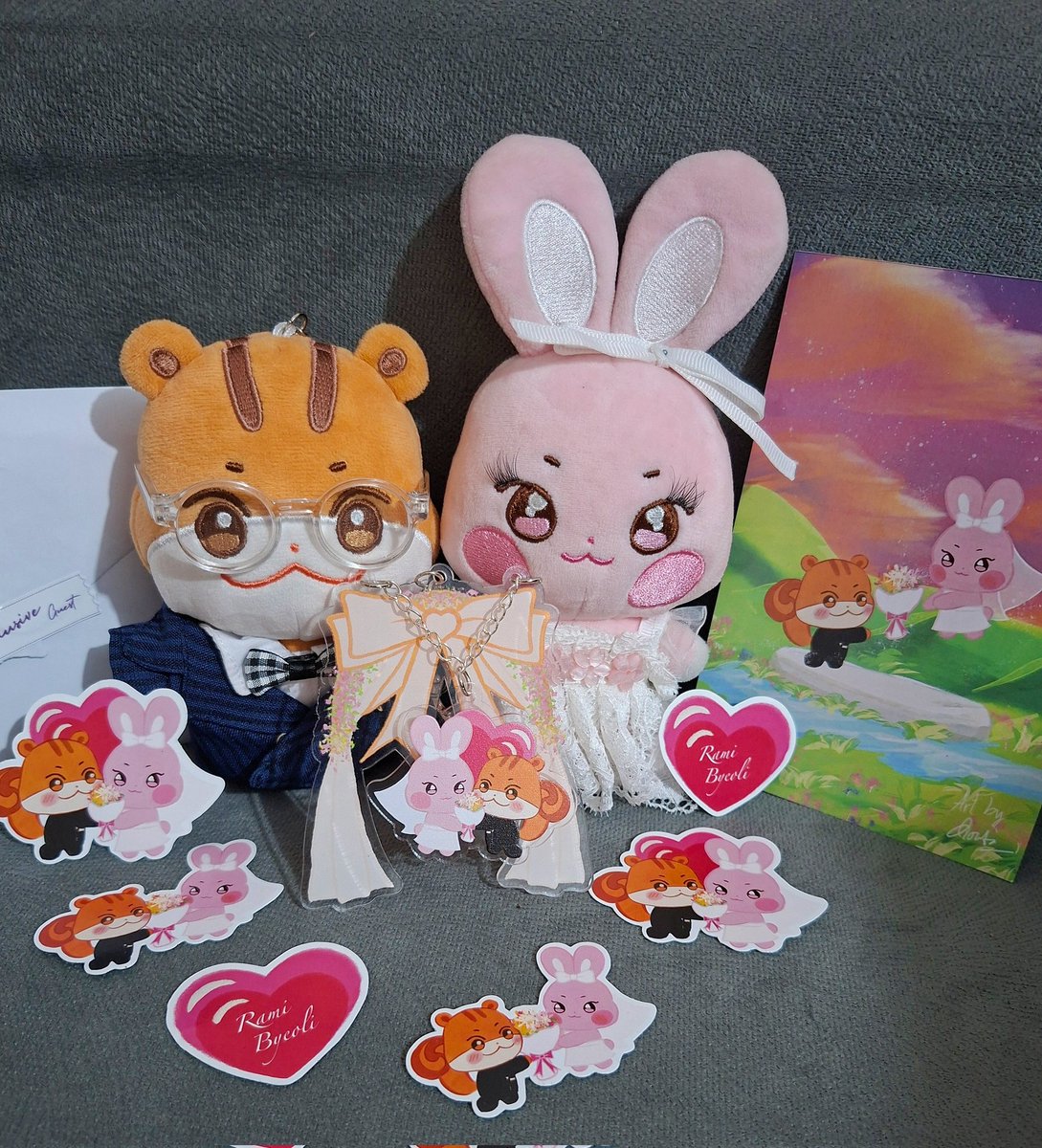 yjixii's tweet image. Ramli dan Byeolie menikah 😭😭 lucuuu banget 😭💕 thank you kak 🫶 @shoftvisual_lab