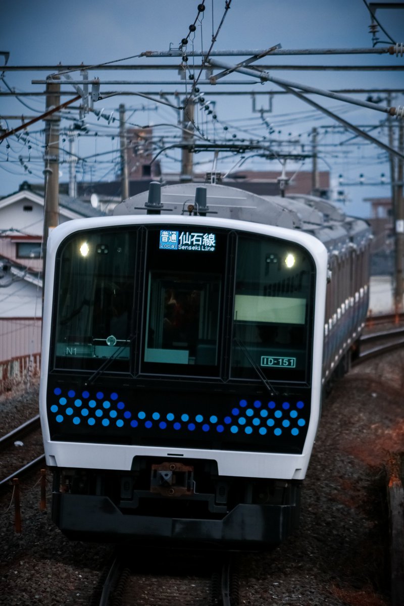 2026.1.11 1584S E131系800番台N1編成[仙ｾﾝ] 普通 仙台行き