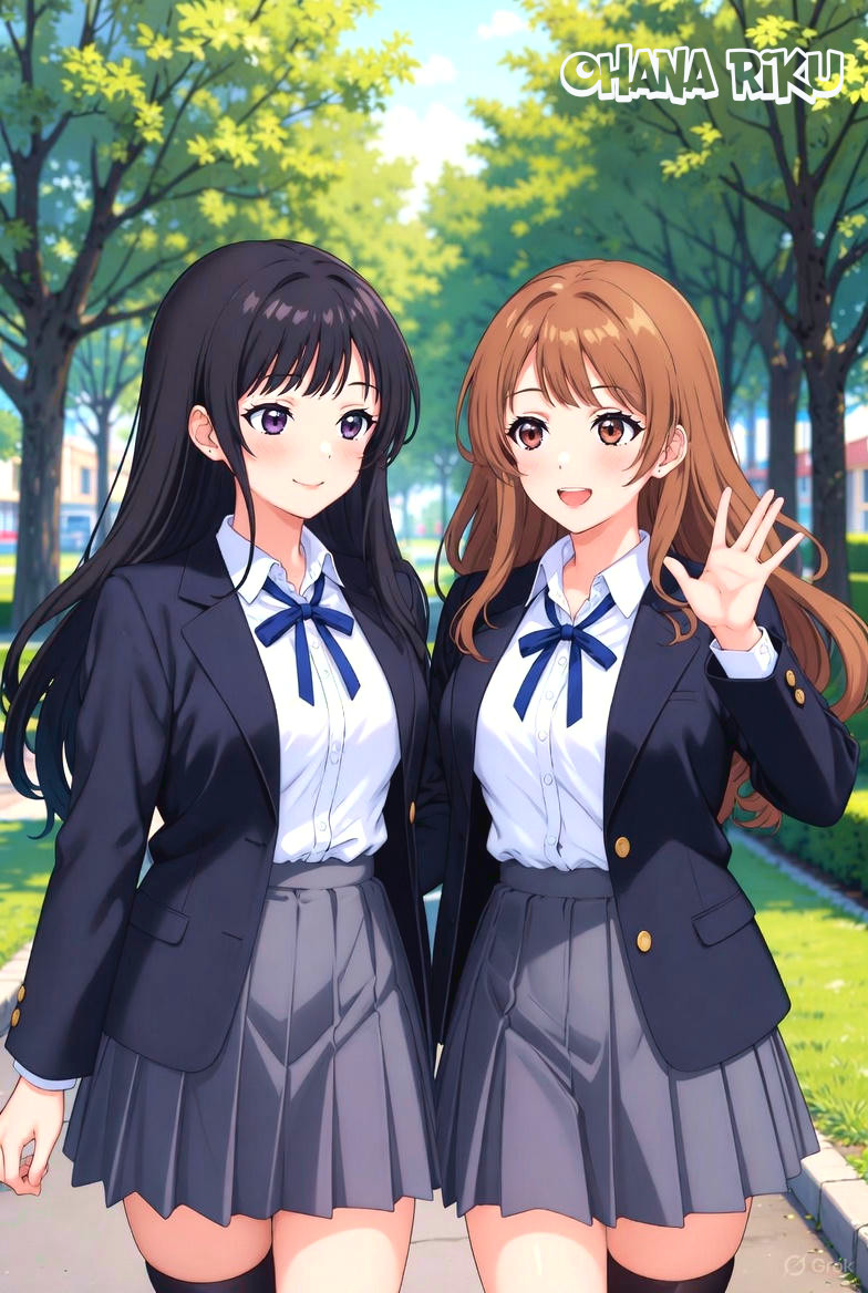 おはようございます🤗 #OhanaRiku #AIイラスト #SFW #AIArt