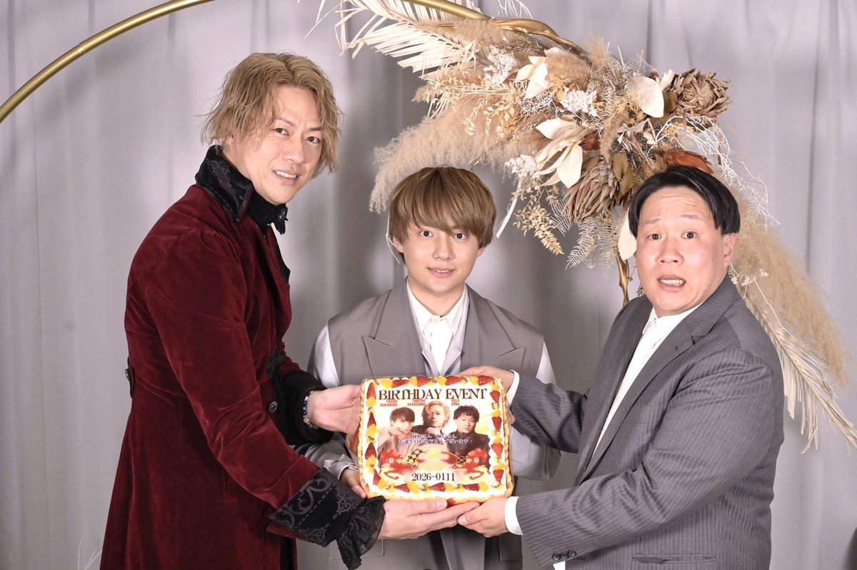 🍓Strawberry Birthday2026🍓
ご来場・お祝いしてくださった皆さま
誠にありがとうございました🎂
たくさんの笑顔と温かい時間に感謝でございます。
2026年も皆様と共に盛り上がってまいりますので、どうぞよろしくお願い致します🎍🍀
#STB2026