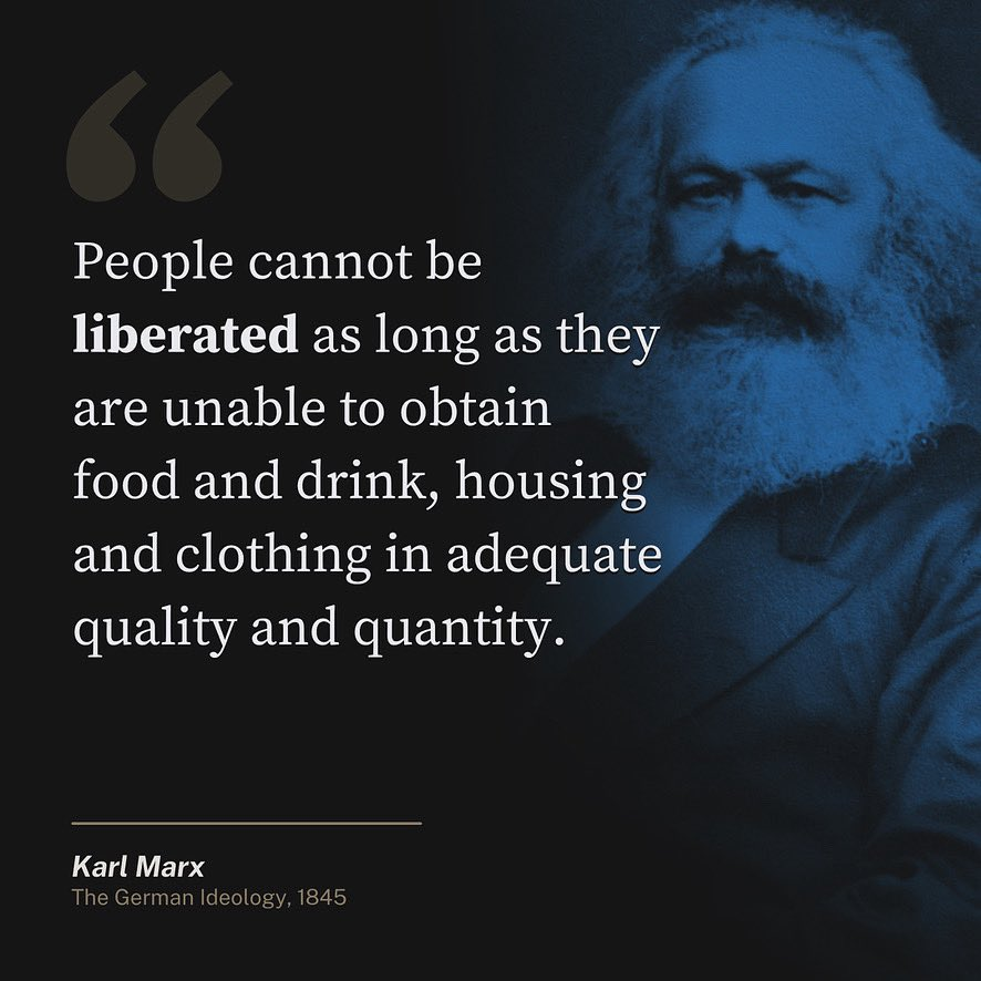 ultras_antifaa's tweet photo. “People cannot be liberated as long as they are unable to obtain food and drink, housing and clothing in adequate quality and quantity.”  

— Karl Marx https://t.co/NfZ1n6S4iN