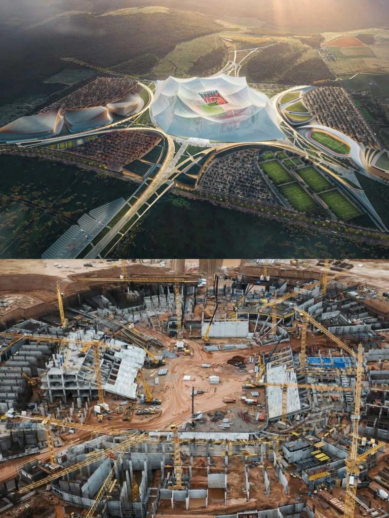 AfricaFirsts's tweet photo. Morocco 🇲🇦 is building the biggest stadium 🏟️ in the world.

Upon completion, it will be the number 1 worldwide. https://t.co/BcAhtjHNqo