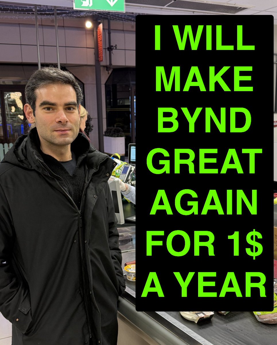 Here is the deal. I have been working in media and marketing for the past 15 years.

I am offering you my skills for ONE DOLLAR. 

You heard that right.

Hire me for 1$ a year and everyone will be talking about $BYND. 

I support you. I want to help. But we need to get loud.