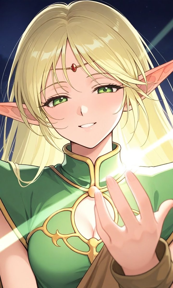 ディードリット　イラスト ディードリット✨ ロードス島戦記から👑 #AIイラスト