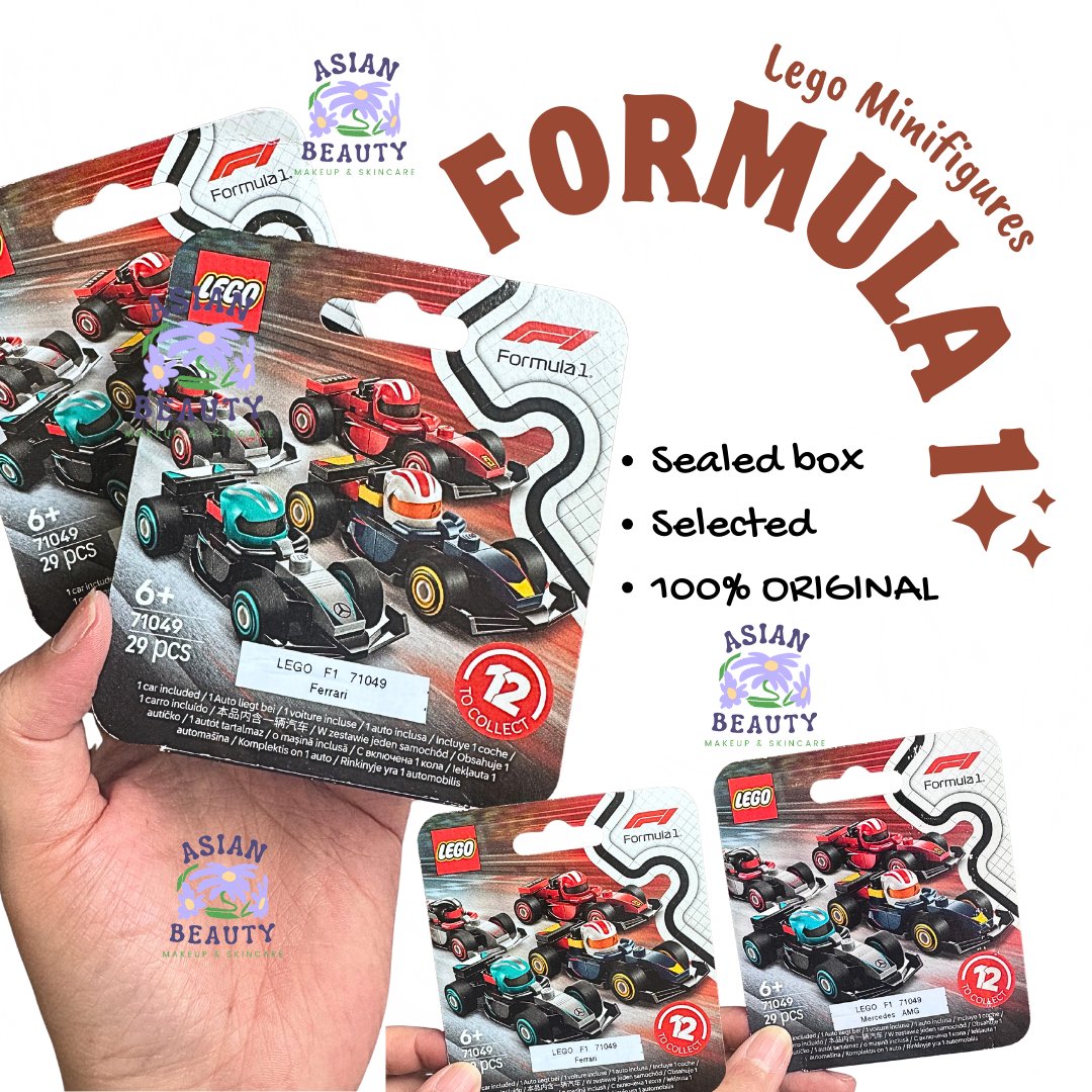 raumdeutver's tweet image. 💌rt &amp;amp; likes are appreciated!

NEW RELEASE! 🔆
WTS (Want to Sell) 
Lego F1 Minifigures Selected (Mercedes AMG, Red Bull, Ferrari, McLaren)

‼️ Various collectibles and prices
‼️ DISCOUNT 15% by ordering manually (DM me if interested!)

Link:
shopee.co.id/product/131992…