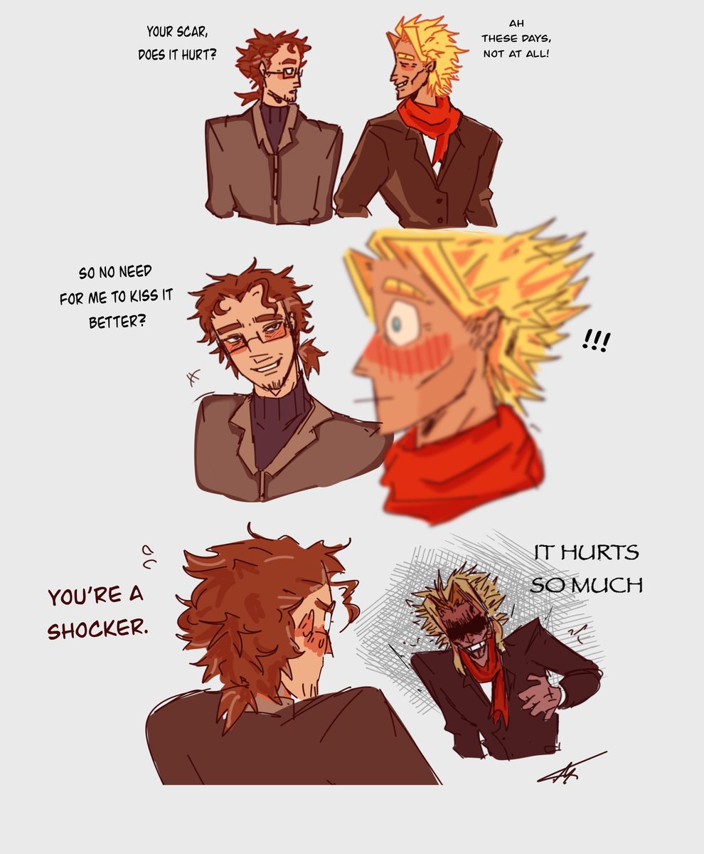 moochyfr's tweet image. Little comic because they’re cute

#davemight #toshidave #mightyshield