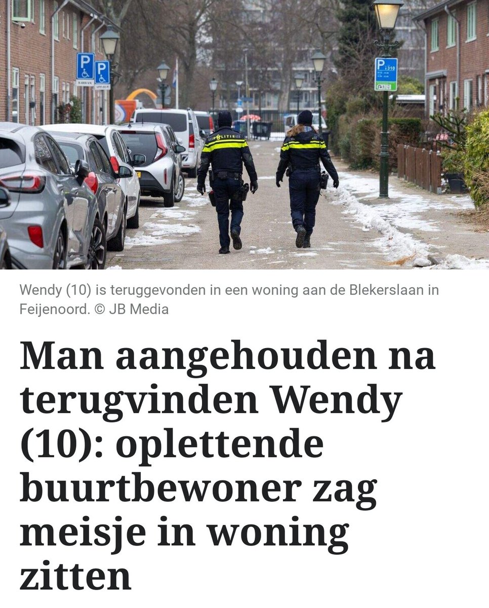 Man aangehouden na terugvinden Wendy (10)