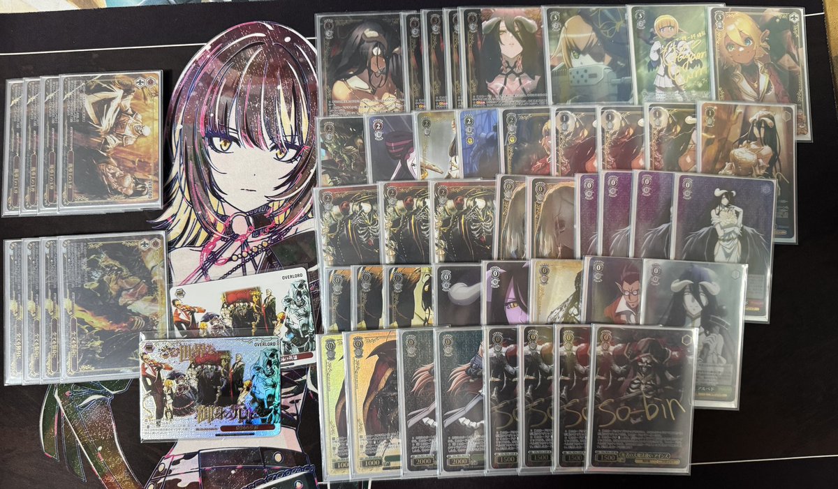 WS】オーバーロード優勝デッキレシピ(カードショップ ヴェルデ