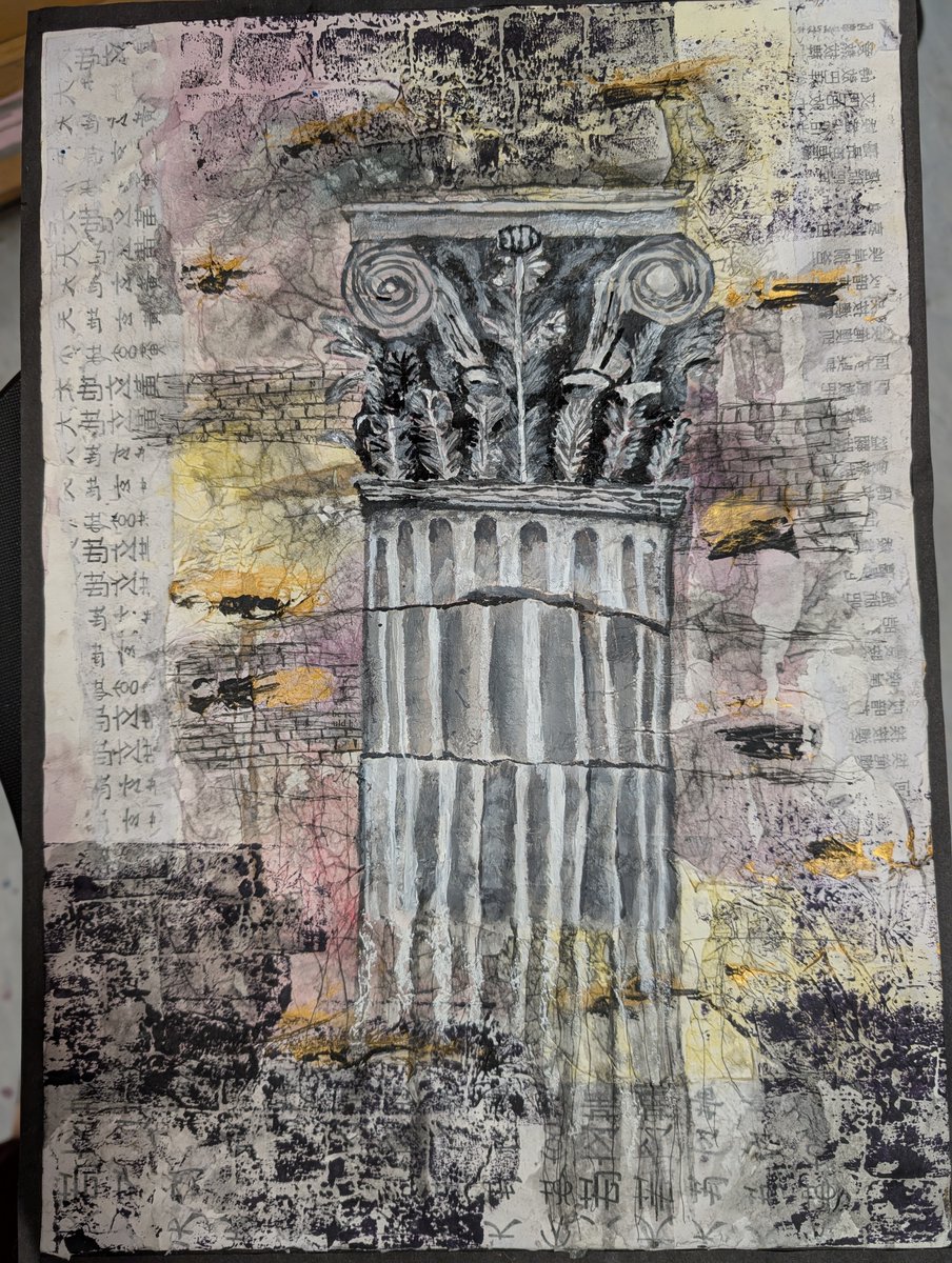 HawkleyHHS's tweet photo. Our Y10 GCSE Art students have demonstrated excellent artistic ability in their recent project. Drawing inspiration from Ian Murphy’s architectural fine art, students produced highly accomplished, textured pieces that showcase both technical skill and creative maturity. https://t.co/XJi4iaaWj6