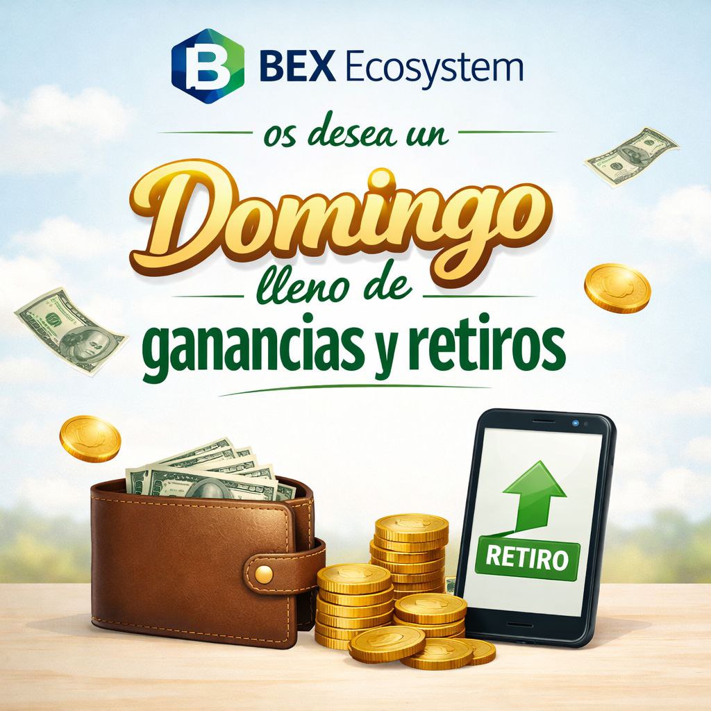 xfuera87's tweet photo. A qué esperas, deja que tú money trabaje por ti! #BEX #Bestcrypto https://t.co/3o6bew4s53