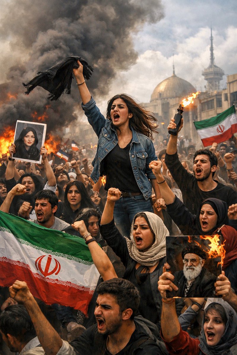 Ce un Popolo che sta dando una lezione a tutto il mondo. 
È il popolo iraniano e la lezione è sulla Libertà. 

La rivoluzione in atto deve coinvolgerci tutti. Onore e memori a tutti i coraggiosi che in queste ore stanno sfidando il regime per le strade. 
#IranianRevolution2026