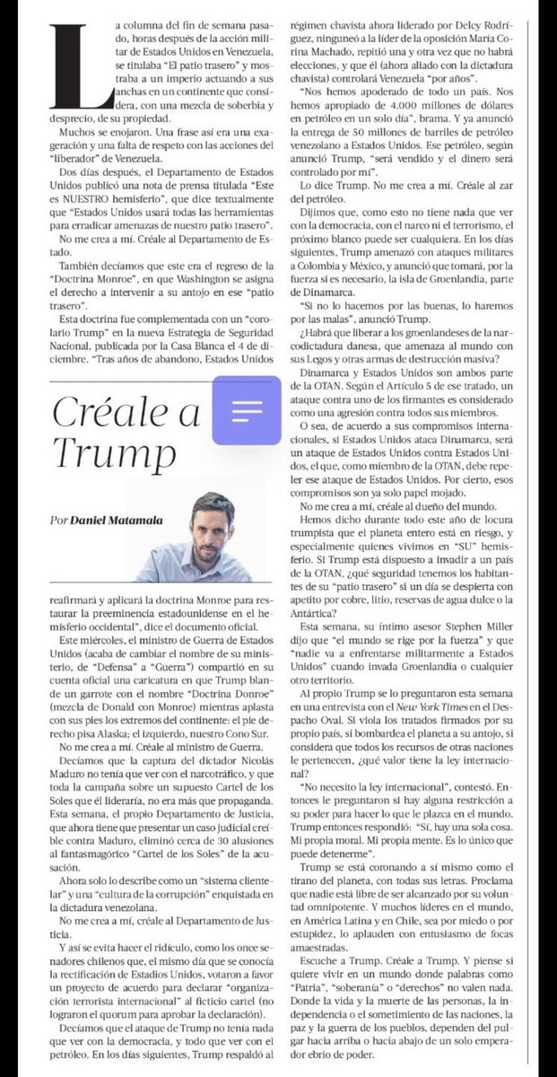 Columna: Créale a Trump