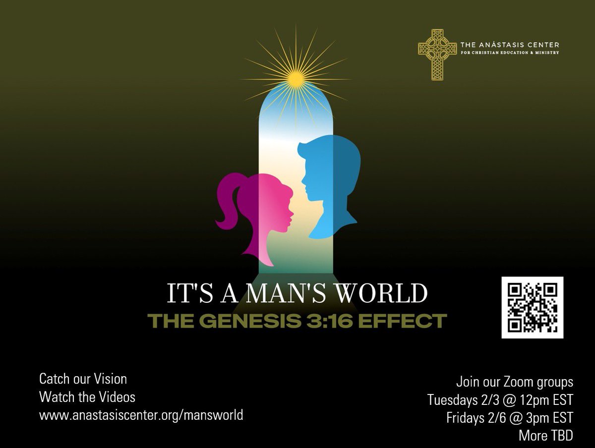 Critique and correct “Christian Patriarchy”

A great explanation of the egalitarian-equality position

New classes in February