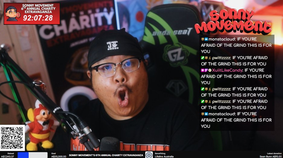 SonnyMovement's tweet image. Good evening everyone!

I would like to UPDATE you on our birthday charity stream efforts. 🙌

Thus far, we have raised a collective of 7.3K for Lifeline Australia. To ENSURE we reach our final goal of $20K , I still need your support! 📊

If you do see this message, please come…