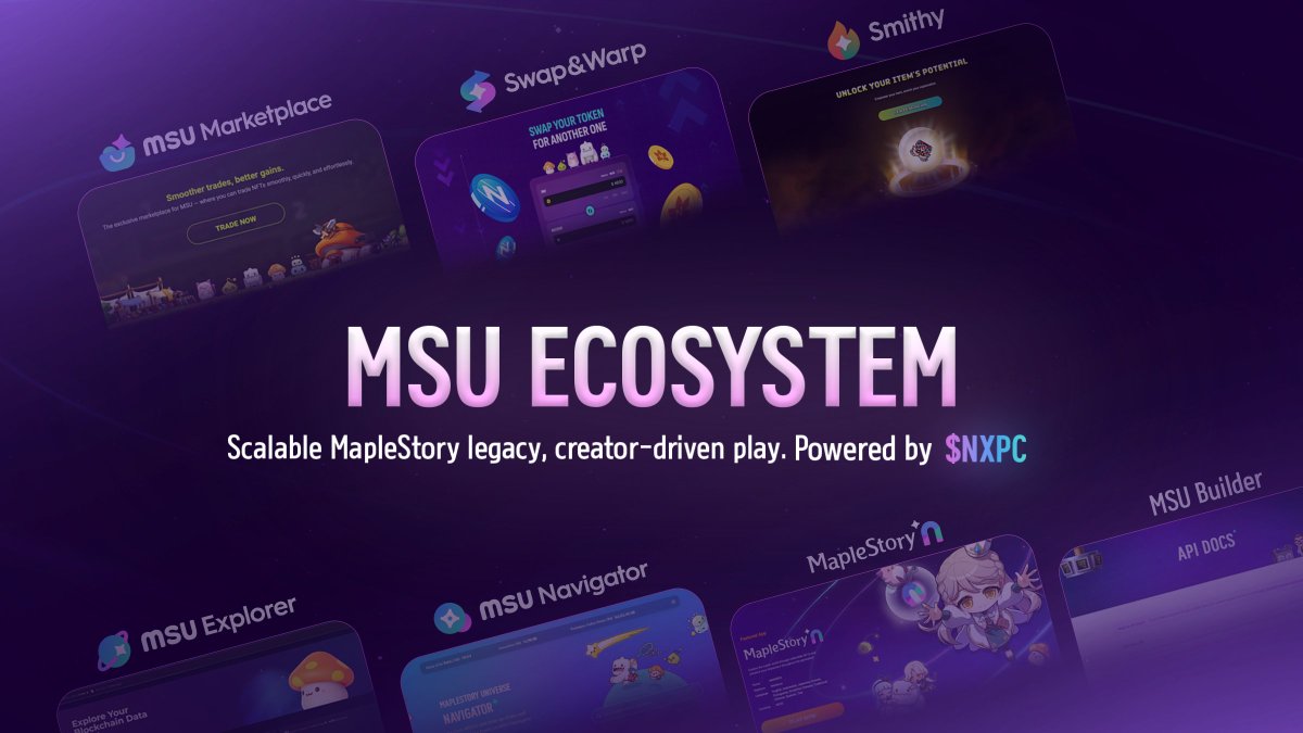 MapleStory Universe tweet media