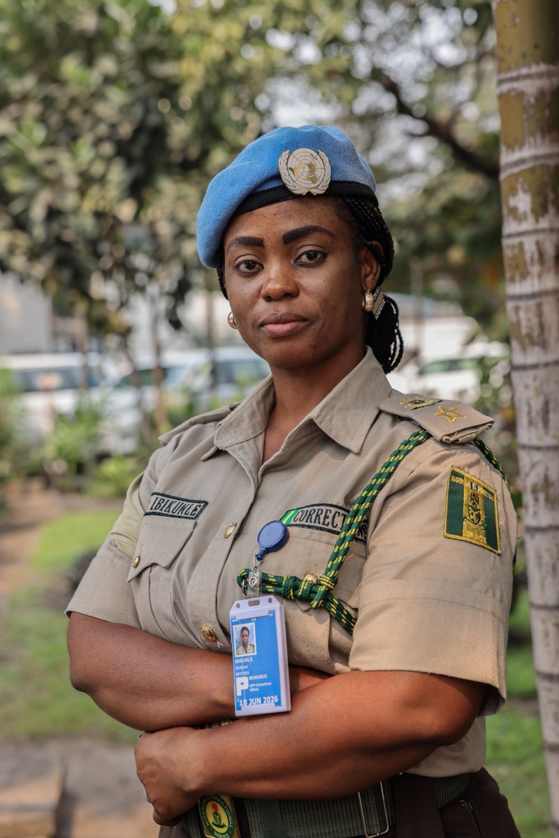 Preventing sexual exploitation/abuse starts w/ gender inequality. 

UN Trailblazer Award winner Olukemi Ibikunle’s reforms eg equal food distribution, healthcare &amp; GBV training, show how risk can be reduced in #DRC 🇨🇩

#HonouringOurValues <a href="/MONUSCO/">MONUSCO</a> #WTA2025 <a href="/un_orolsi/">United Nations Office of Rule of Law and Security</a> <a href="/UN_Nigeria/">United Nations Nigeria</a>