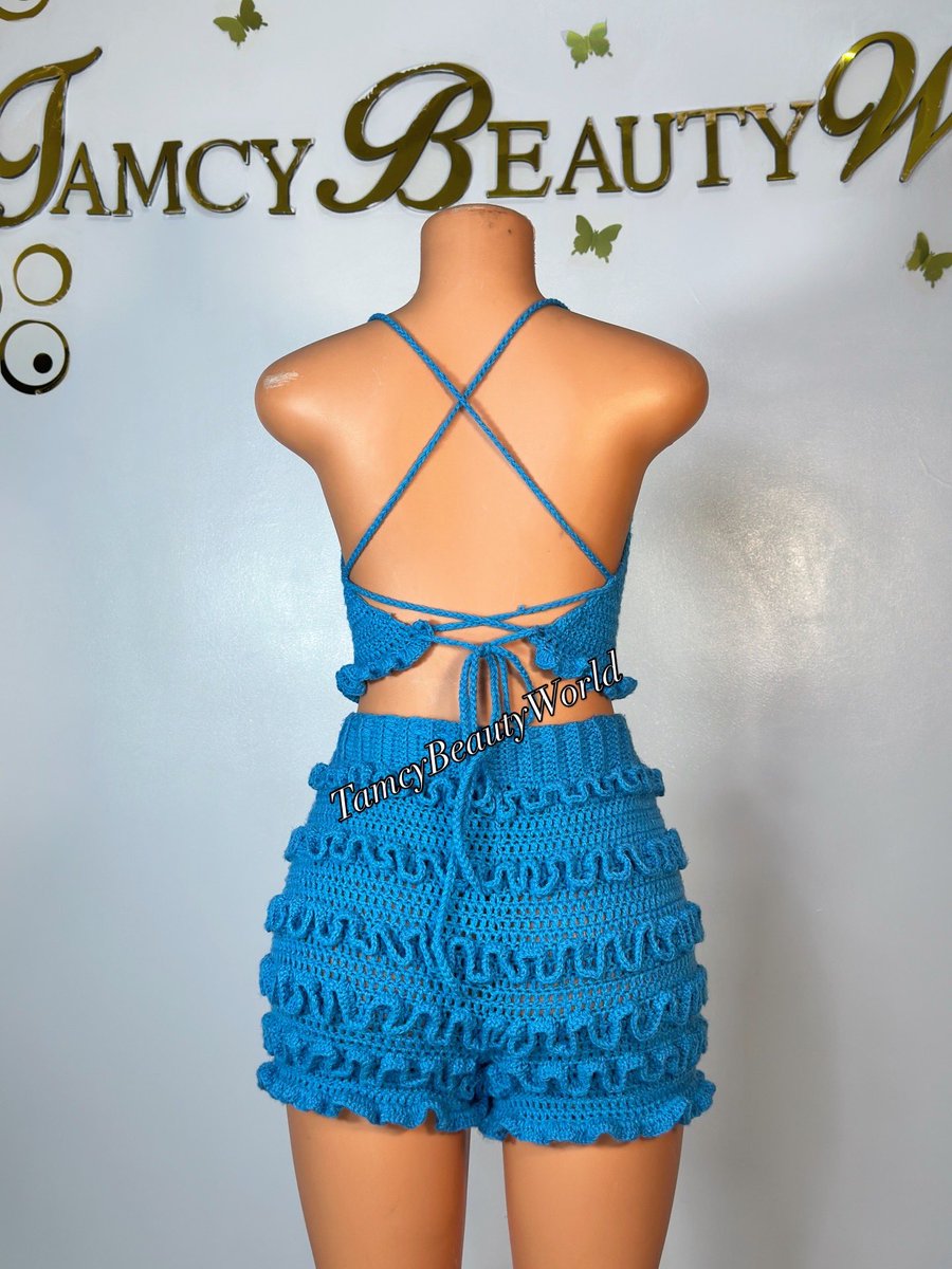 TamcyCrochet's tweet photo. Beach vibes😍

Imagine yourself rocking this beautiful crochet two piece to the beach😍.. Everyone will definitely stop and stare💯

This outfit is custom-made exclusively on request, available in any size of your choice.

To order; Send a dm. 

We deliver worldwide https://t.co/aNj2KxOnch