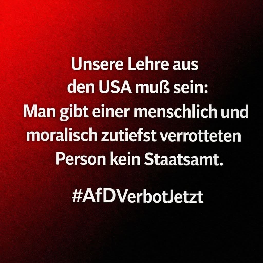 #AfDVerbotsverfahren 
#AfDverbot
