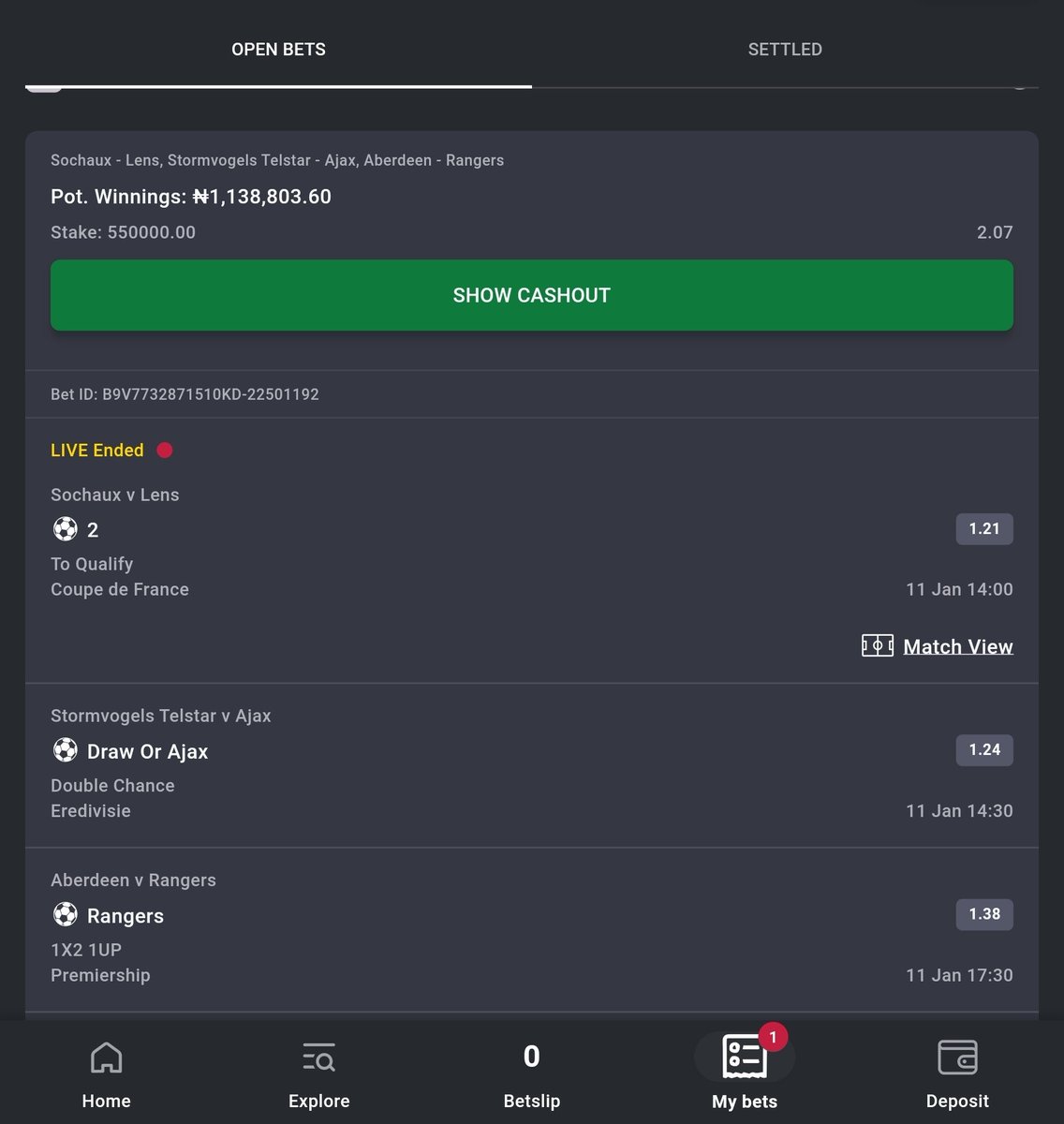 MatrixBet007's tweet image. Banker ✅️
3WQTCTF