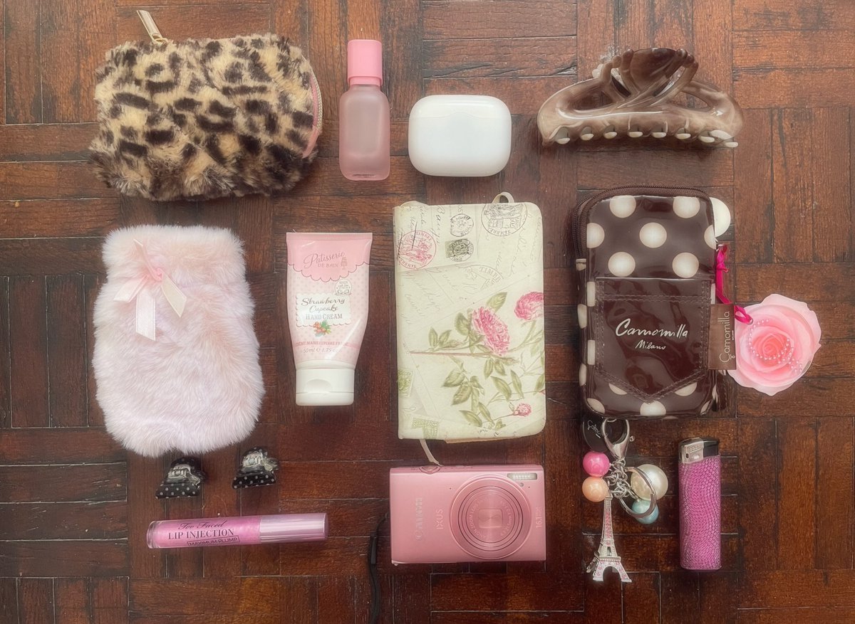 maevaemiliaa's tweet image. my bag essentials