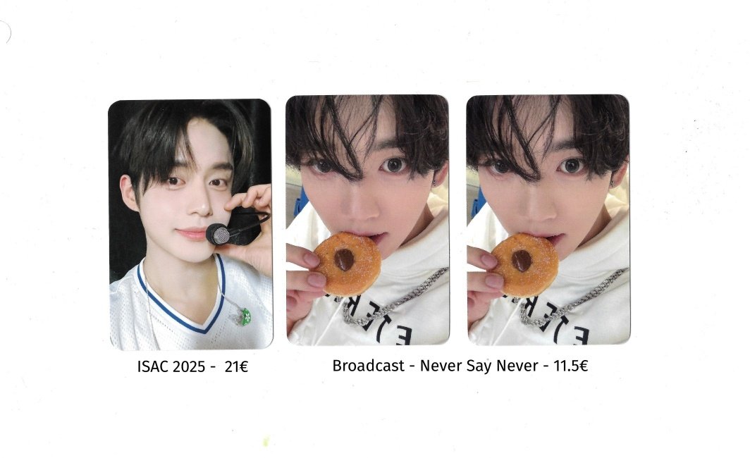 #Going_Unclaim #ZEROBASEONE 

☺️ Misc broadcasts pcs 
☺️ Price on pic + DMS (Vinted, post office etc)
☺️ DM to claim