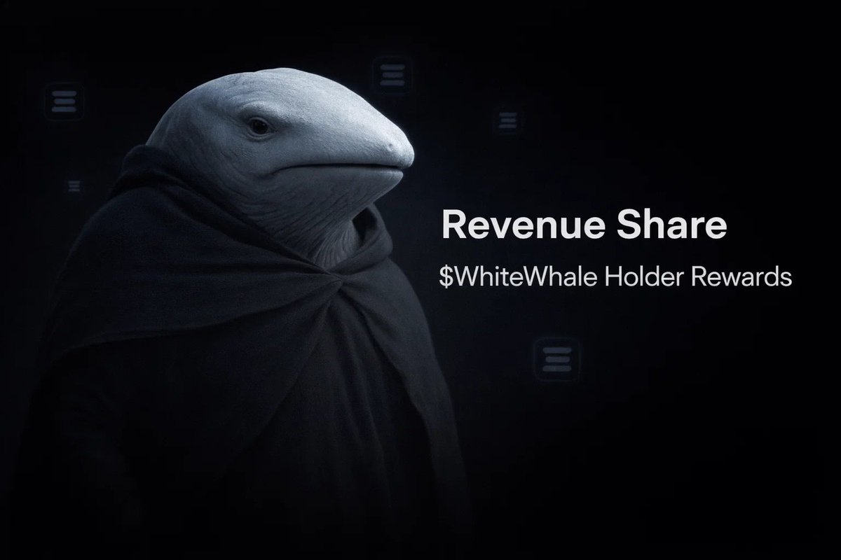 TheWniteWhale's tweet image. ⚠️ REVENUE SHARE ⚠️

This is your reminder:
$WhiteWhale holders earn SOL.

It’s revenue share.
No tricks.

• minimum hold required
• bigger position = bigger claim

Details 👇
👉 whitewhalememe.sbs

#WhiteWhale