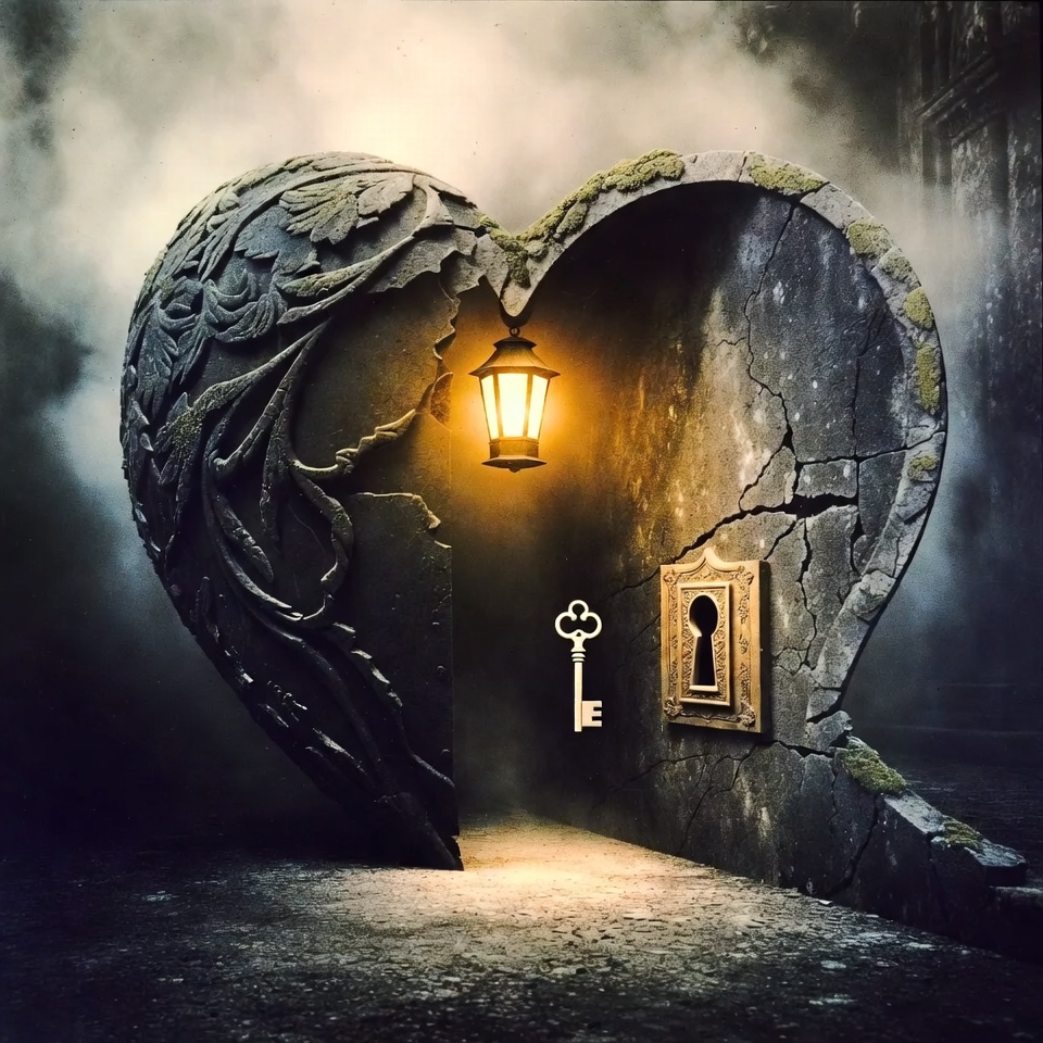 Don’t wallpaper every inch of your heart.
Let some wild, unnamable thing still have a chance to bloom there. 😍