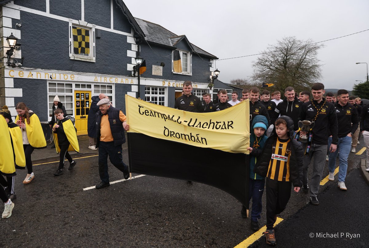 ryanmilestone's tweet image. Upperchurch-Drombane All Ireland Intermediate Hurling Champions homecoming.