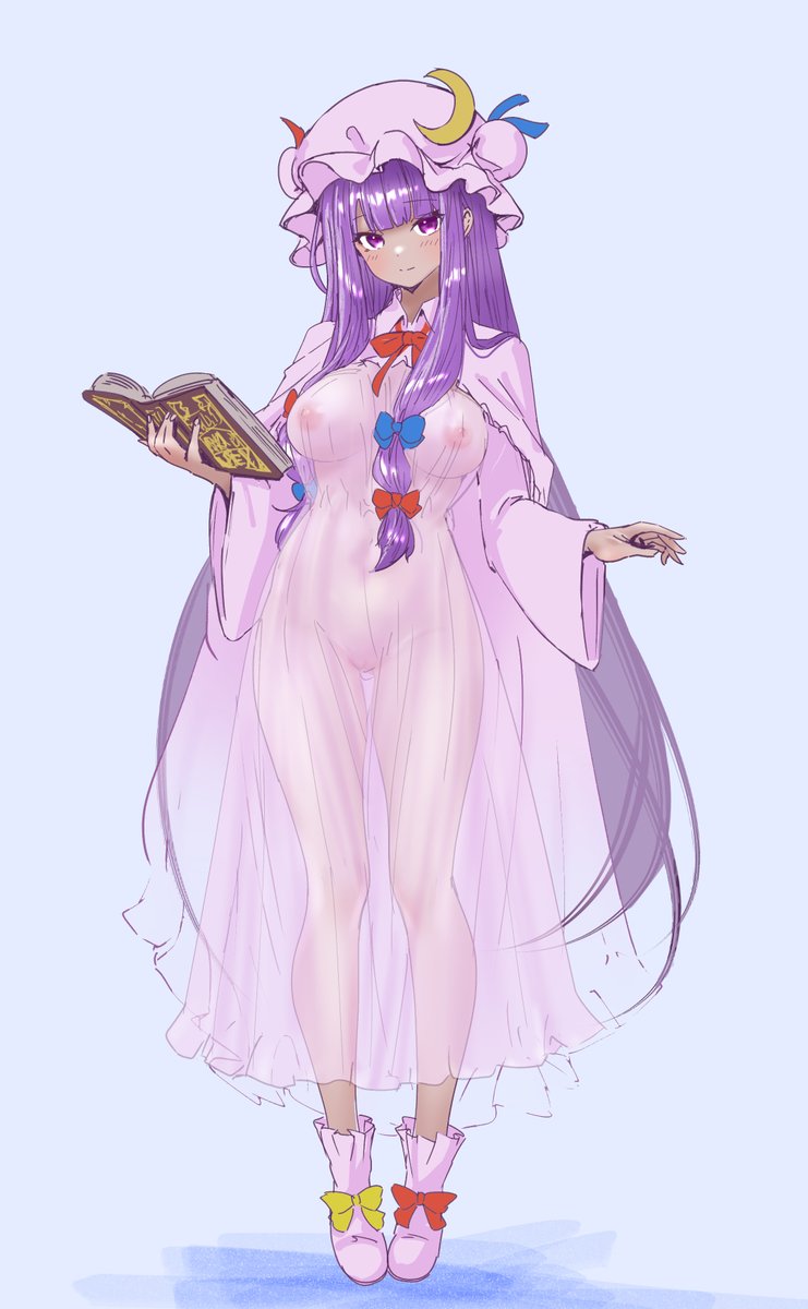 逆光で透けて見える-みたいなのが好きなので練習
透け透け、丸見え、どれが好きですかー 