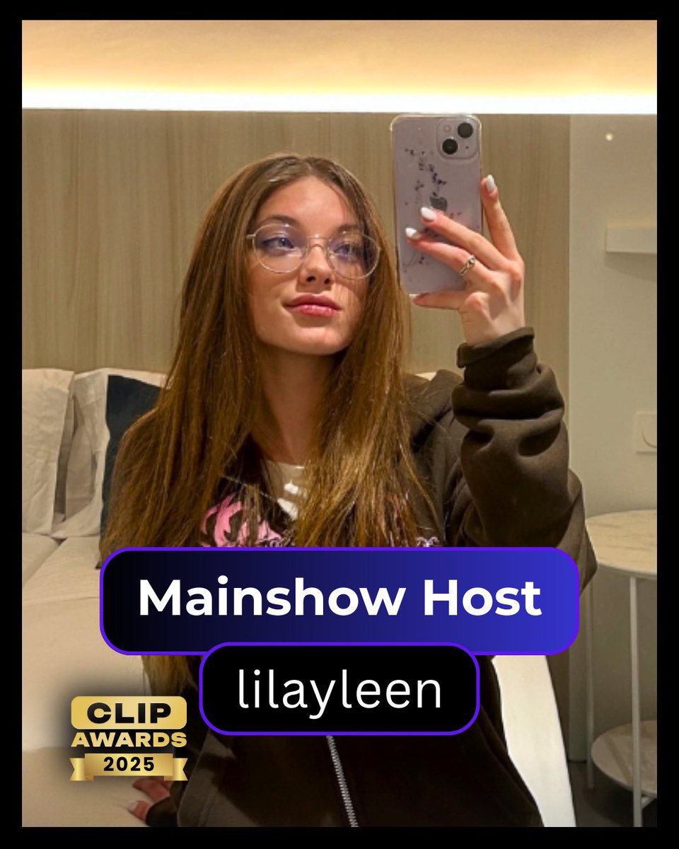 Wir freuen uns sehr lilayleen als Host der diesjährigen Clip Awards begrüßen zu dürfen! 💜😇

Zusammen werden Sam &amp; Ayleen euch durch den Abend begleiten. 

Diesen Samstag 17.01. ab 16 Uhr auf den Kanälen von /s4maron und /zweimpeter bei <a href="/TwitchDE/">Twitch DE</a> 

#ClipAwards #TwitchDE #Twitch