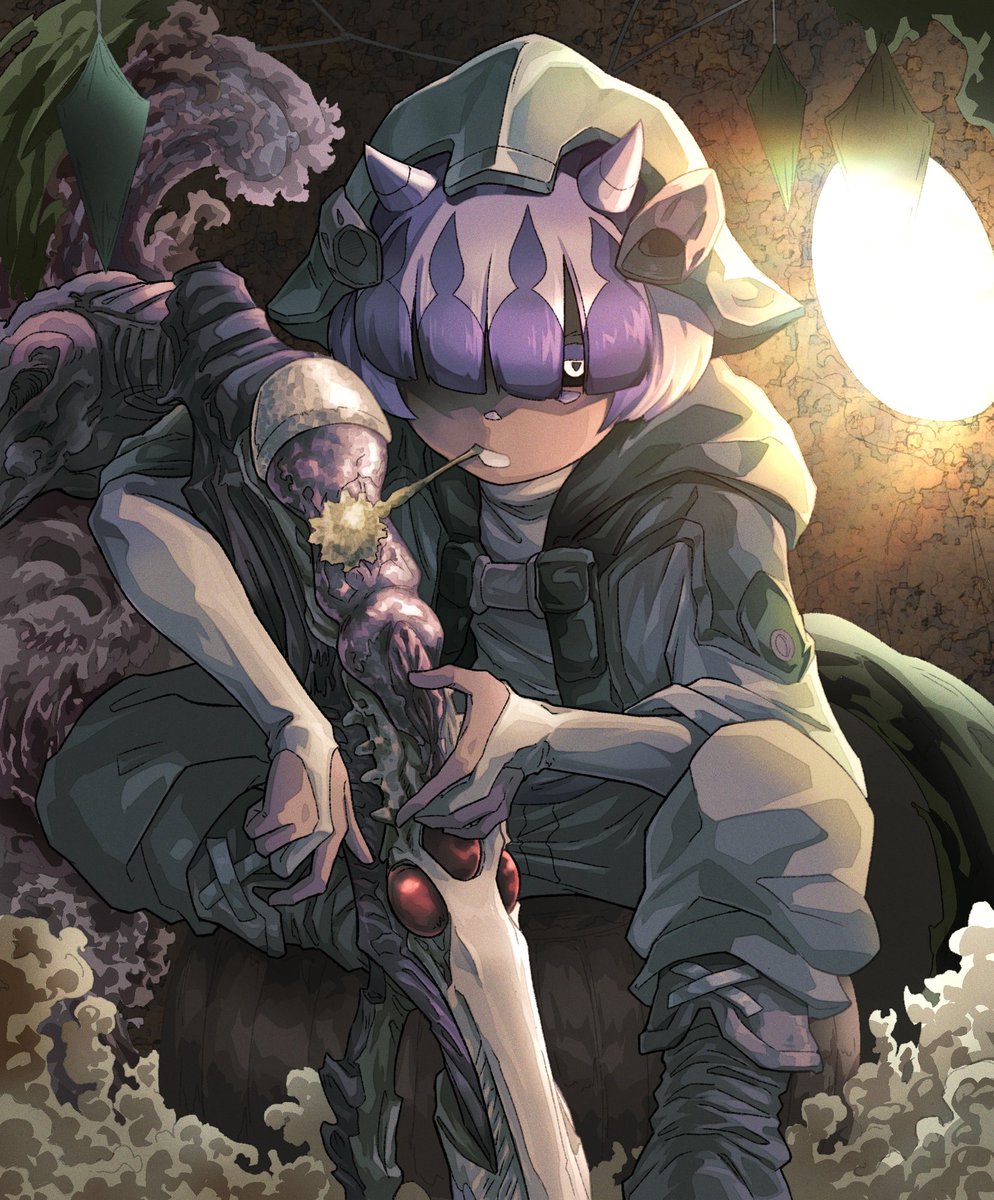 Guppy_ilst's tweet image. メイドインアビスのギョッツイ
出番少なめだけど妙に印象に残ってます

#メイドインアビス　#miabyss #ギョッツイ