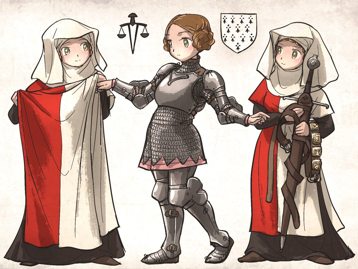 Lady Joanna, or Sister Joanna, who stands as a symbol of the relationship between the Duchy of Brittany and Ordo Mediare.

She was honored as a member of the Order of the Ermine at a very young age. Of noble birth, well educated, and deeply loyal, she was considered too valuable