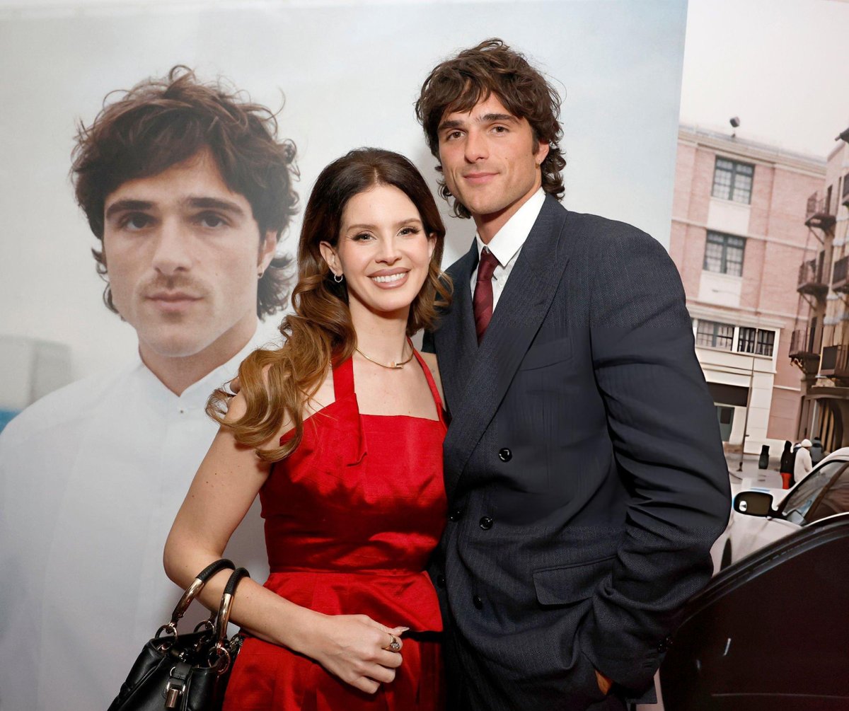 lana del rey &amp; jacob elordi at w magazine's party