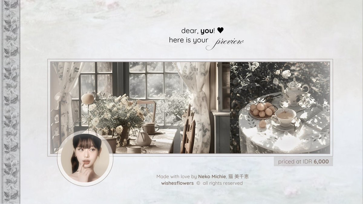 wishesflowers's tweet image. help repost? thank you! 🌼

evening, dearest fleurs. I have 4 ready stock layout from Jang Wonyoung last updates, each priced at IDR 6,000 and you have already gotten both JPG &amp;amp; PNG formats for avatars. knock my direct message if you are interested!  #zonauang  #zonajajan  🍋♥︎
