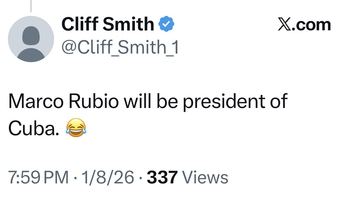 TrumpTruthOnX's tweet photo. Sounds good to me!

(TS: 11 Jan 06:42 ET)​​​‍​​‌‍​​‌‍​​​​​​‌‍​​​​​​​​​‌‍​​​​​​​​‌‍​​​​​​​‌‍​​​‌‍​​​​​​​​​‌‍​​​‌‍​​​​​​‌‍​‌‍​​​​​​​​‌‍​​​​​‌‍​​​‌‍​​​​‌‍​​​​​​​‌‍​​​​​​​​​‌‍ https://t.co/9A7KqiadDv