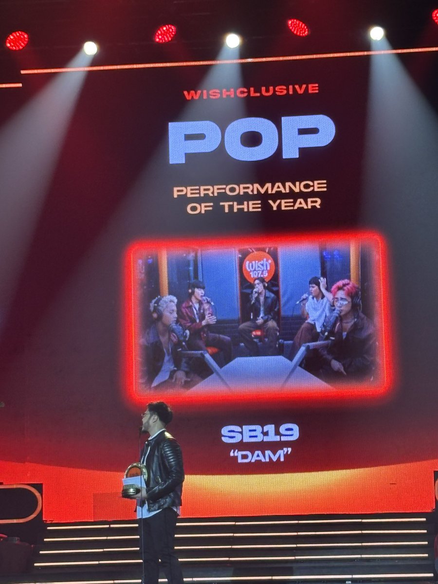 manilaconcerts's tweet photo. . @SB19Official also wins Wishclusive Pop Performance of the Year for their song DAM
#11thWishMusicAwards https://t.co/21IGkjZJb6