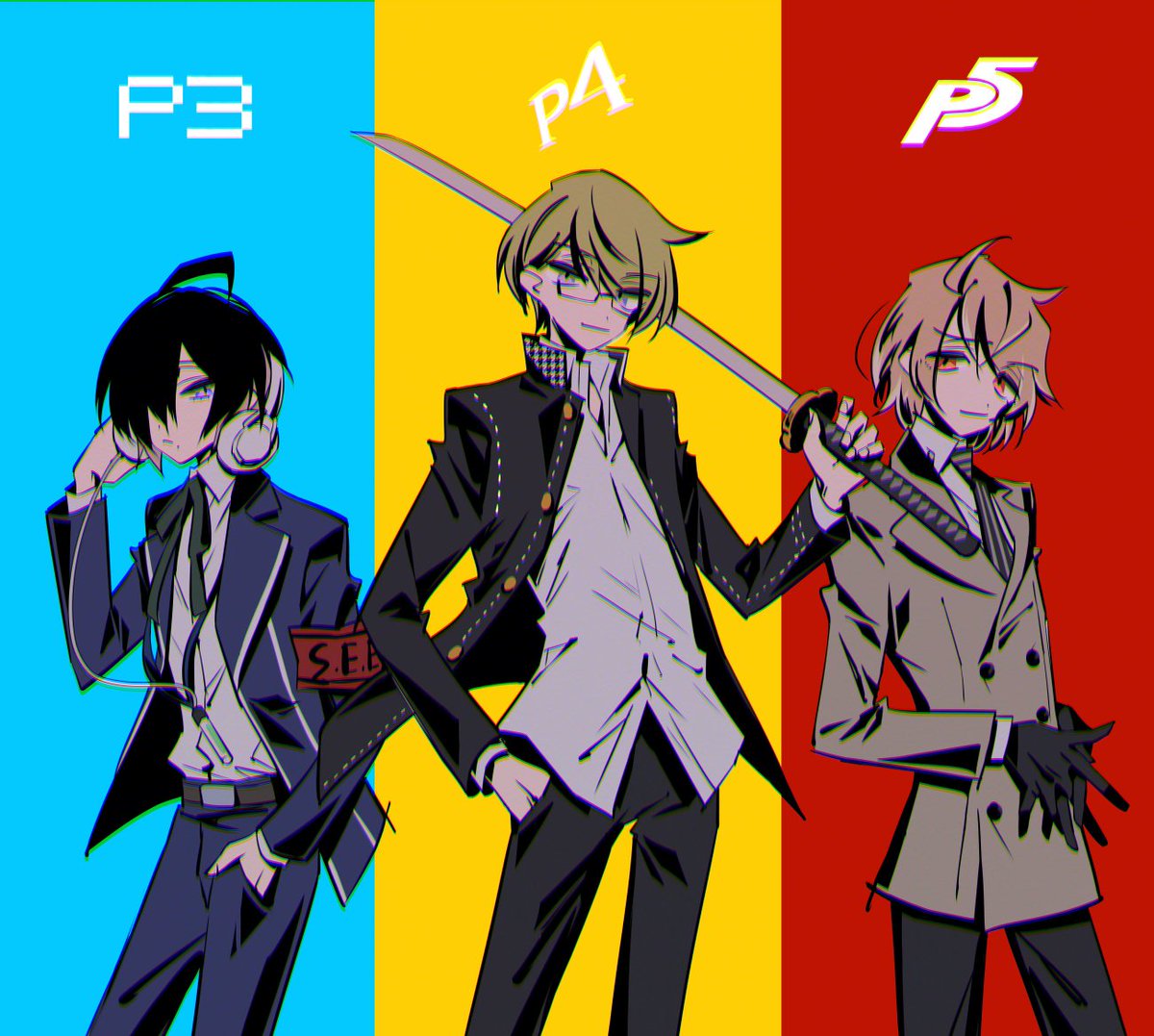 ぷらいべったーに箱のおへんじさせていただきました〜！
（絵は特に関係ないけど真澄の立ち絵ってキタローだよな〜と思ってた絵です）
真澄のベルベットルームには帽子屋がいそうだな

Wave box🌊のお返事
privatter.net/p/10336537